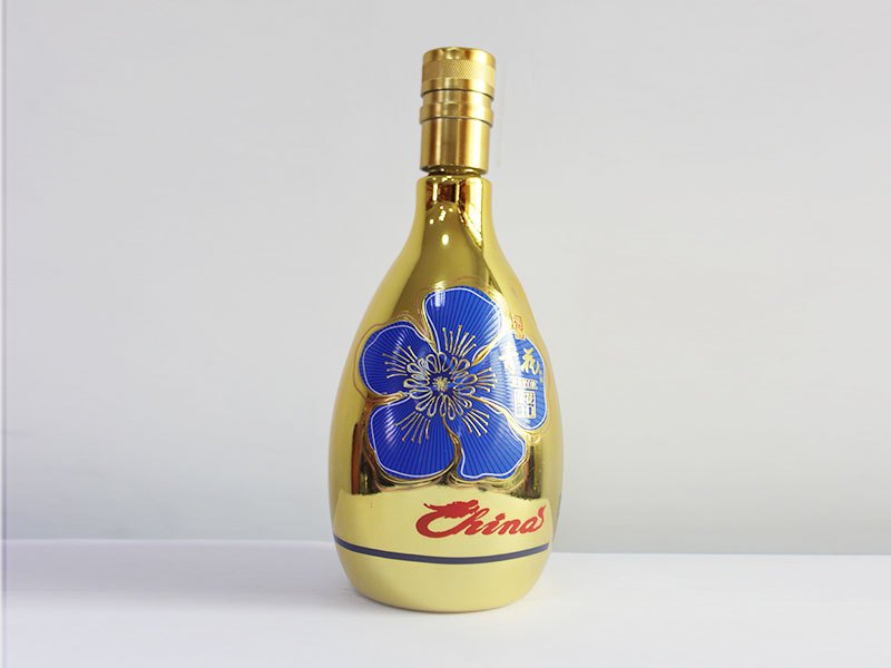 电镀酒瓶